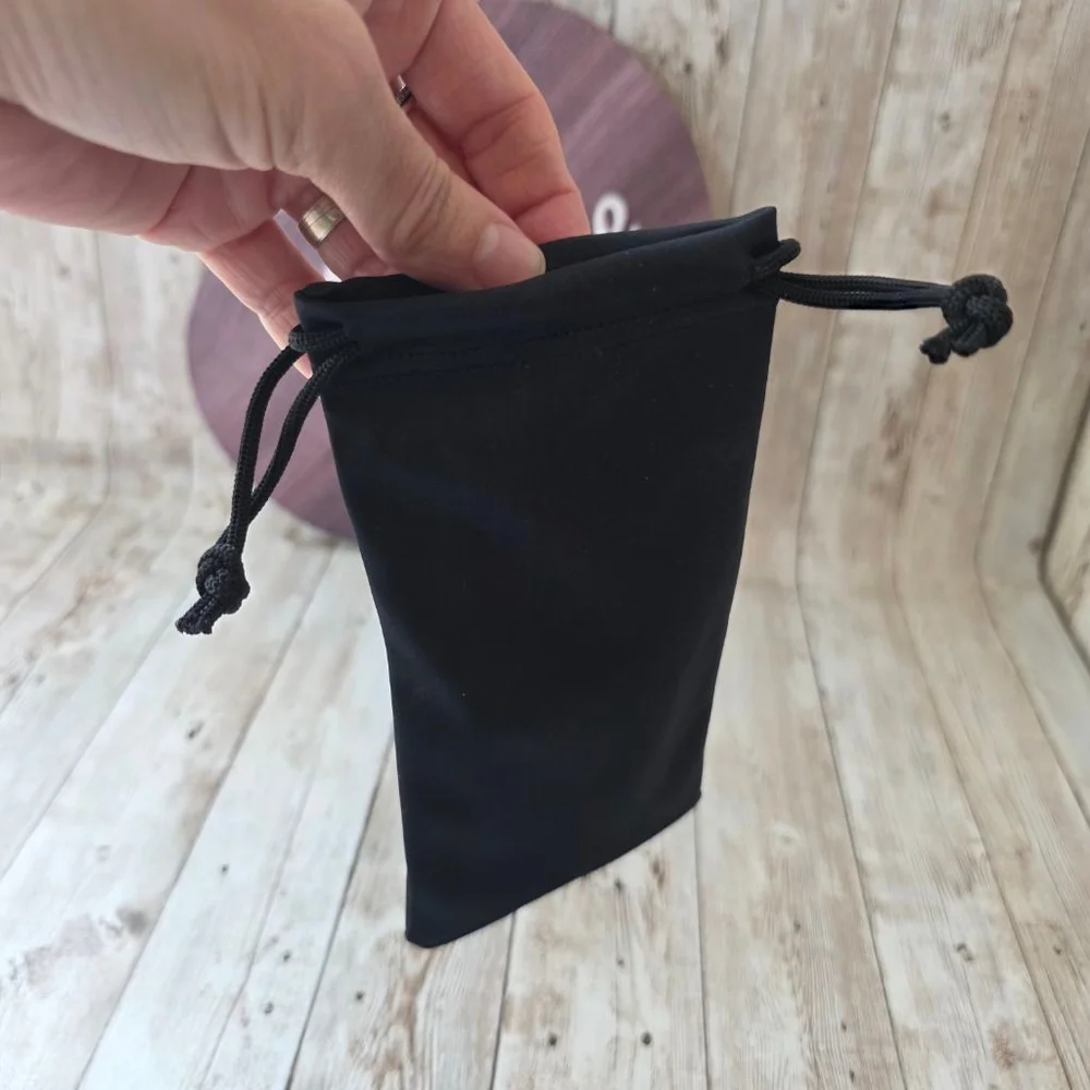 Nike Black Drawstring Sunglasses Pouch NWOT